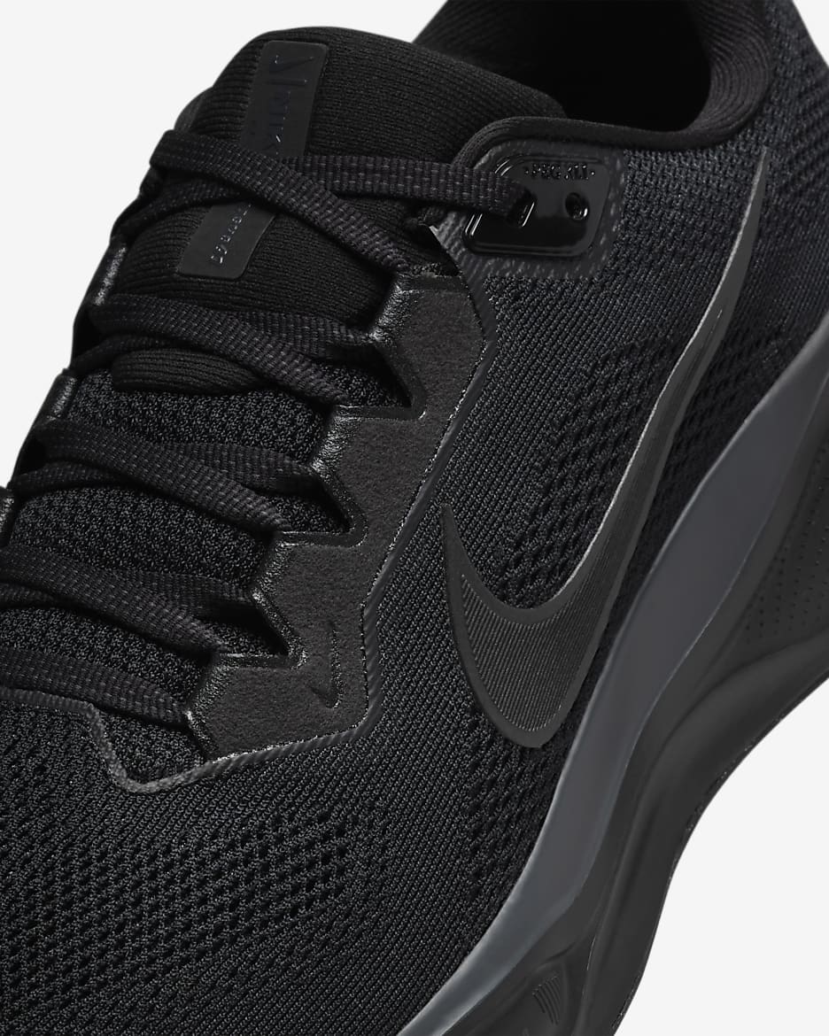 Nike black pegasus best sale